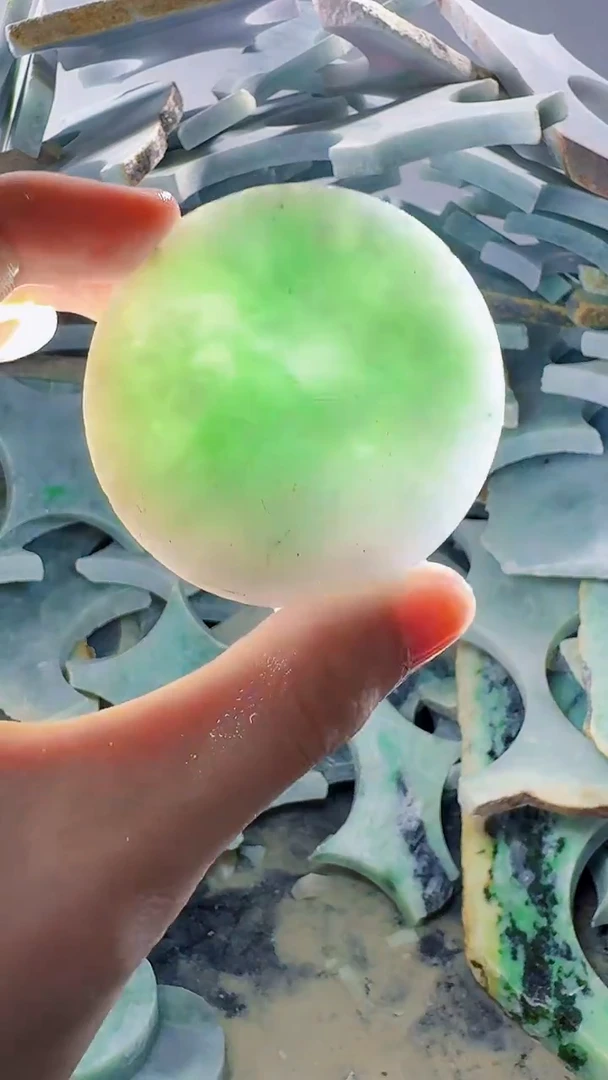 裸石翡翠缅甸翡翠A货文6789