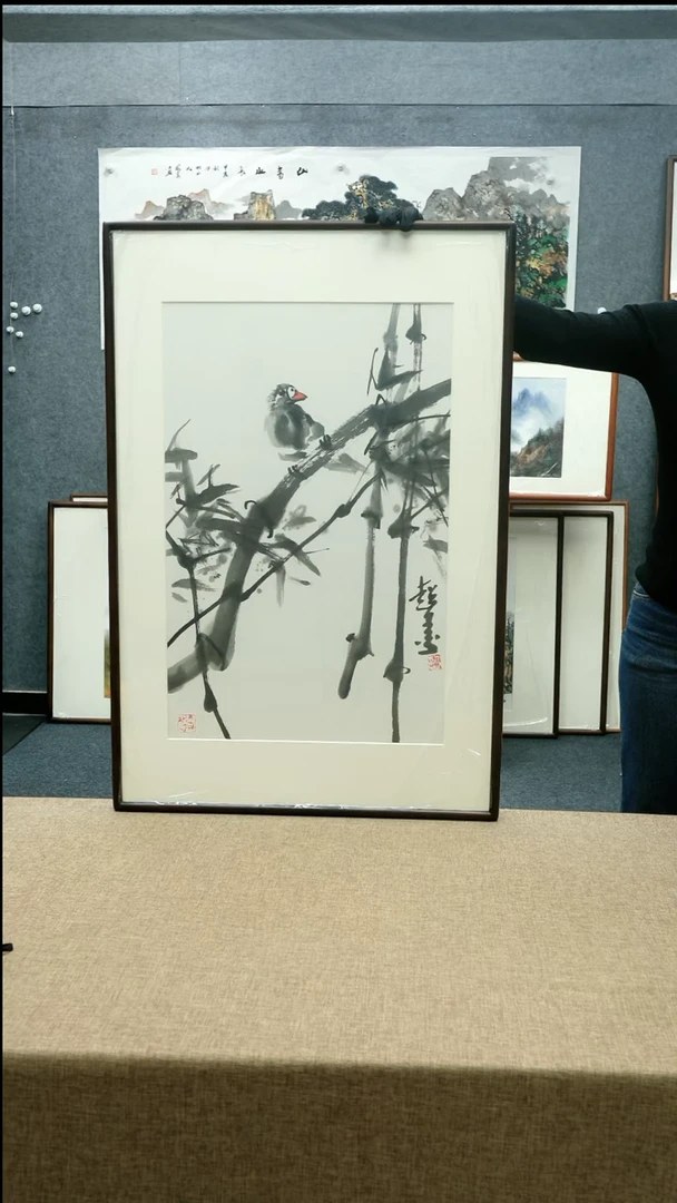 【闪购商品】国画62*92郑志超老师花鸟