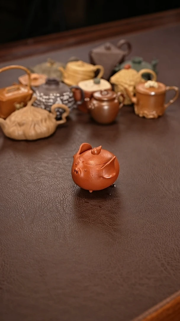 茶壶紫砂小飞猪紫砂壶