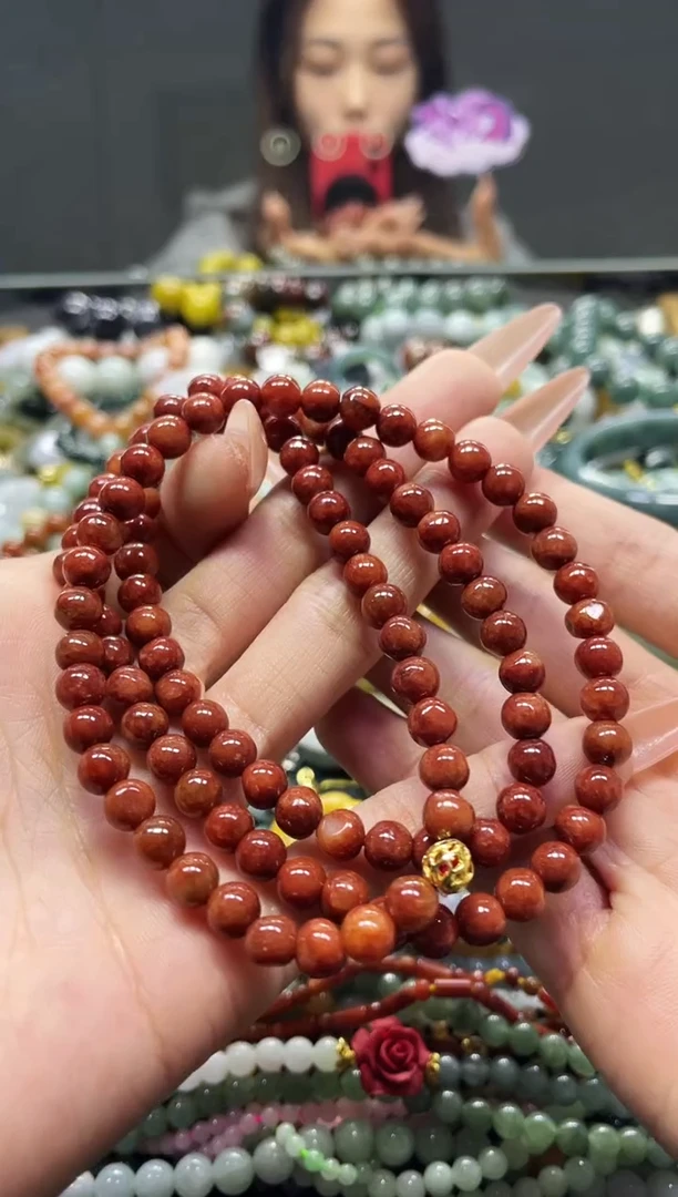 颈饰未镶嵌翡翠6MM