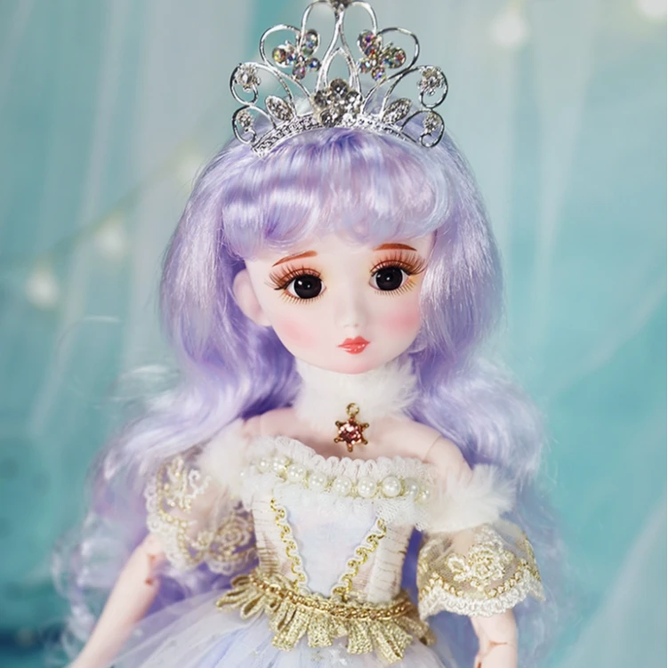 德必胜娃娃二代日记公主少女系列4分娃bjd可开脑换眼洛丽塔娃娃