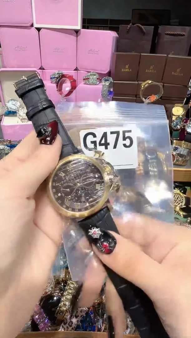 石英机芯不锈钢不锈钢直播定闪专用