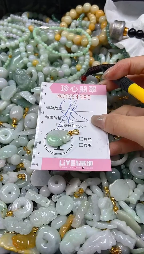 翡翠未镶嵌颈饰闪购0254985多样性发其一