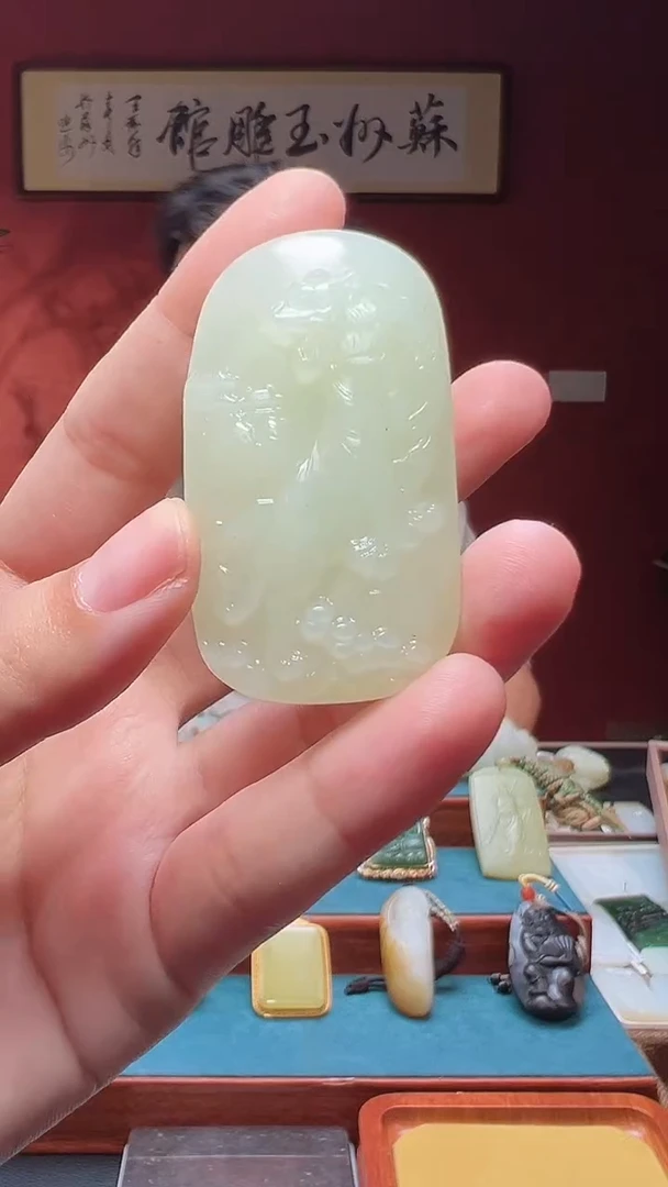 吊坠(不含链)未镶嵌和田玉30