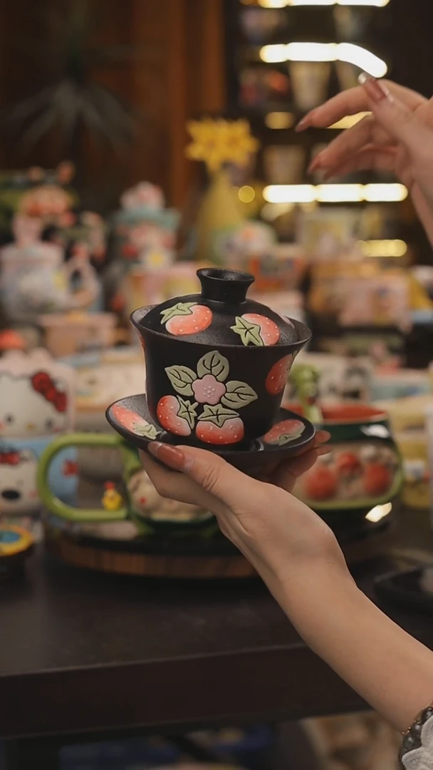 景德镇釉下彩绘设计师款式陶瓷