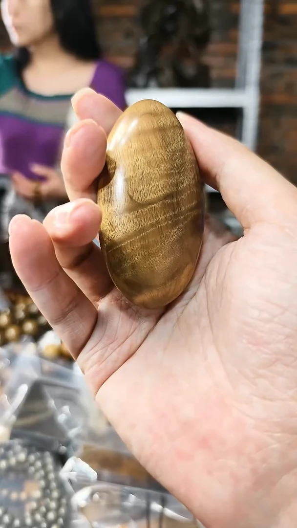 【闪购商品】金丝楠无事牌手把件