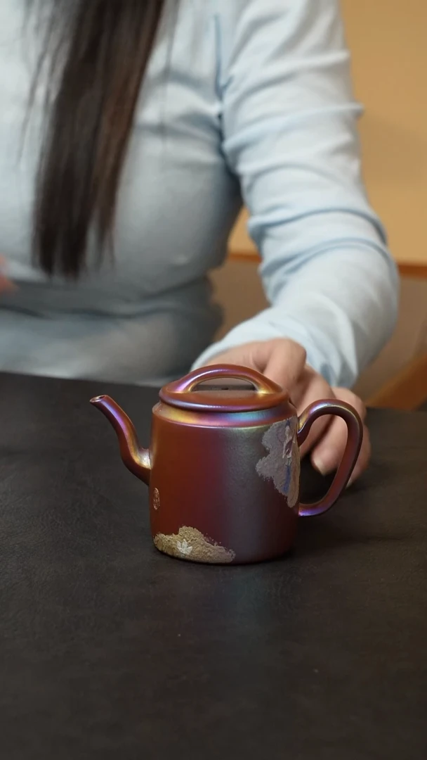 茶壶紫砂朱泥大红袍紫砂壶