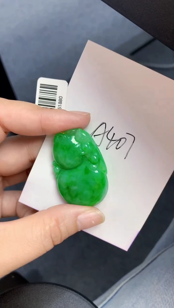 颈饰未镶嵌翡翠天然A货缅甸翡翠百元以上9元证书费自理