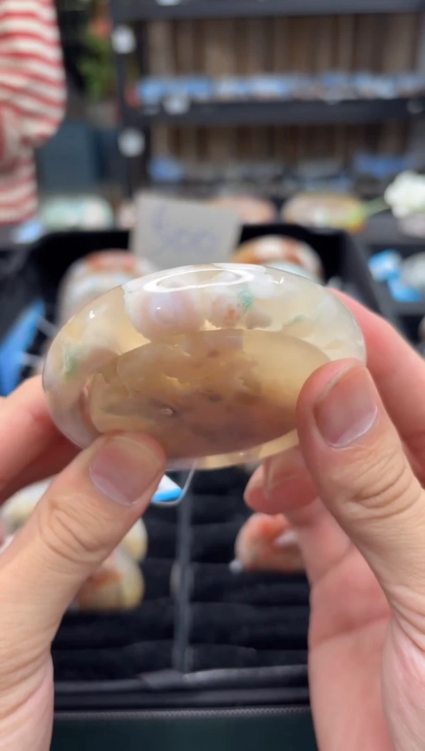 未镶嵌手镯石英质玉34(60圈赠送镯心)