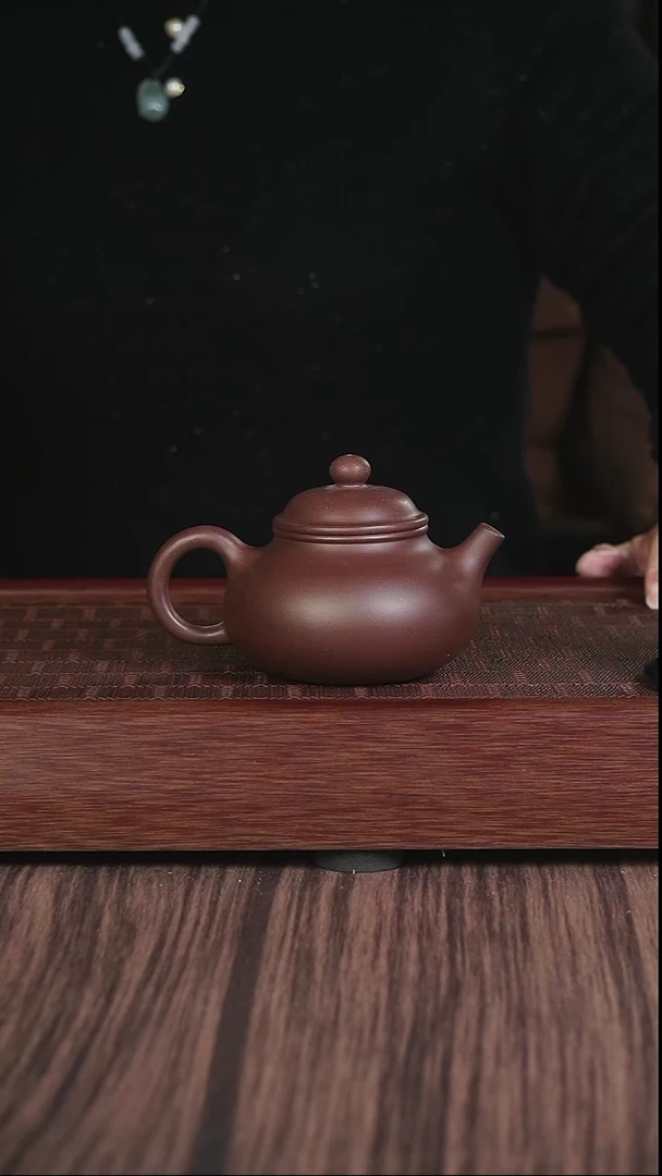 【闪购商品】紫砂茶壶lxc  紫泥  容天