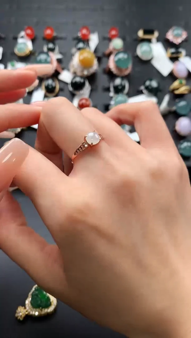 【闪购商品】翡翠戒指未镶嵌7696485687575785