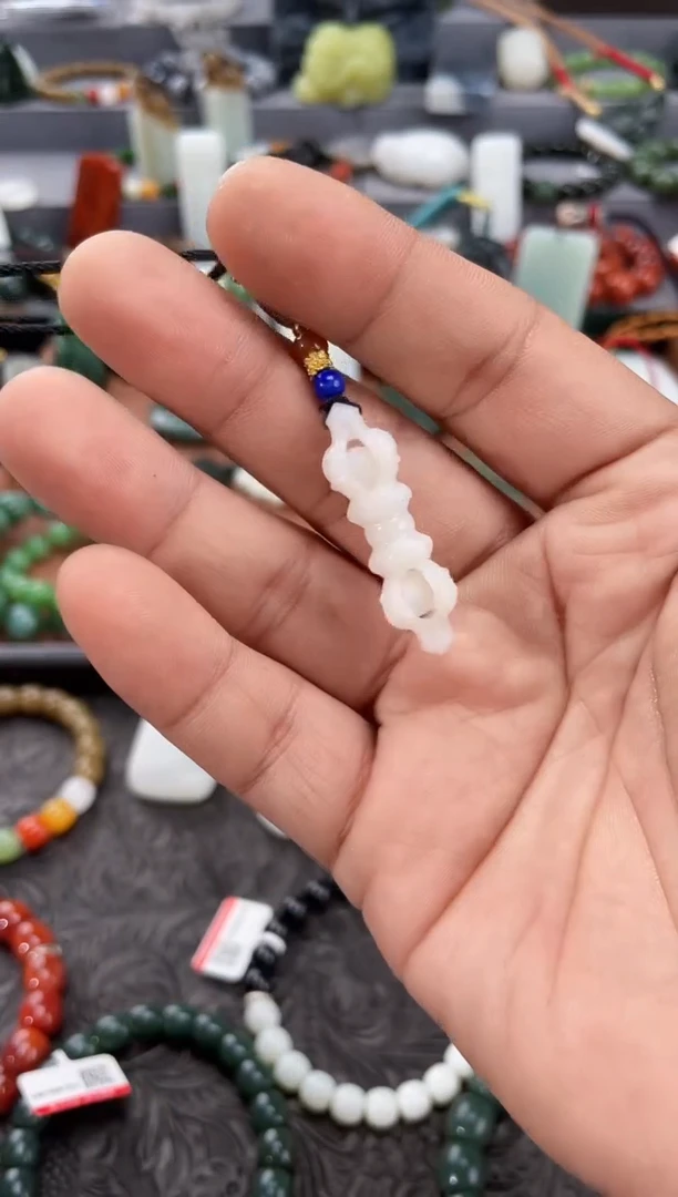 【闪购商品】和田玉配饰未镶嵌多样性发一件THTY6051