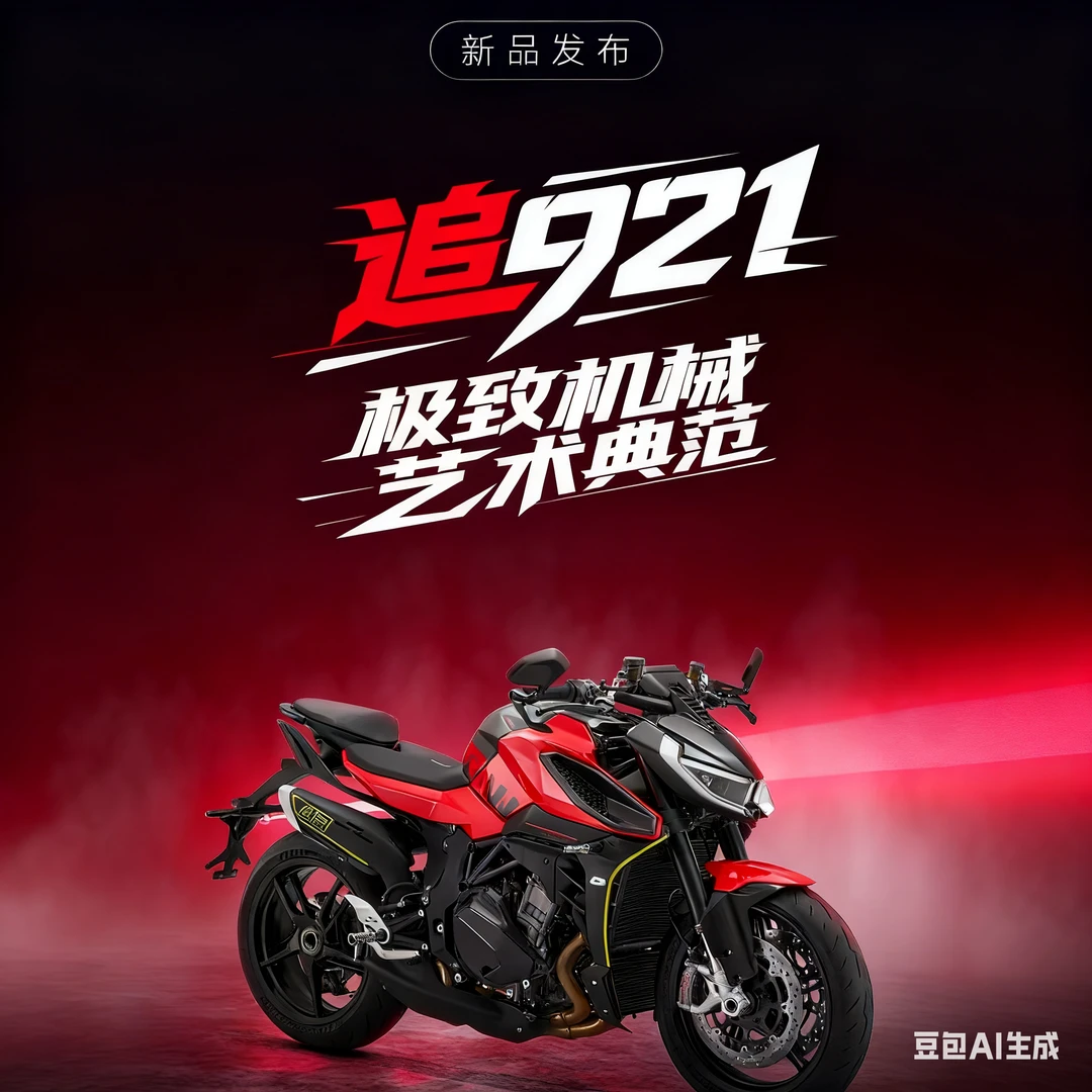 QJMOTOR 追921 亮剑版 摩托车 直列4缸 街车