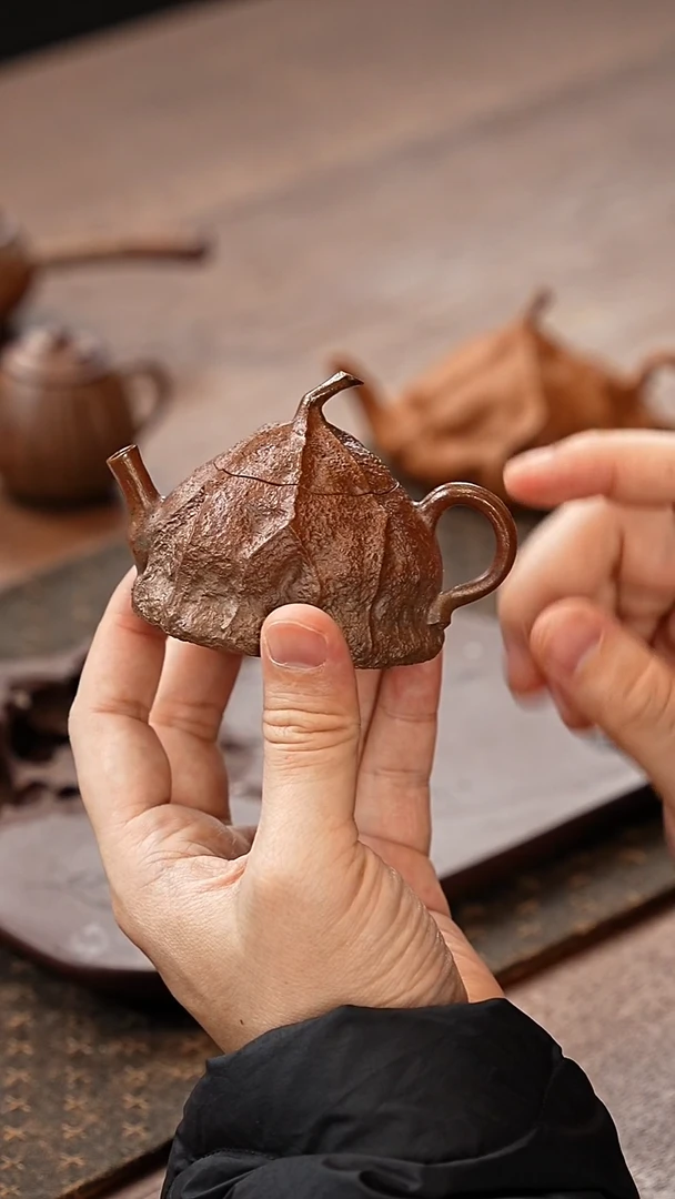 茶壶紫砂寂影三式柴烧