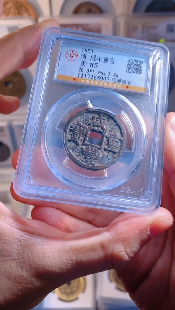【闪购商品】铜咸丰重宝宝源当五