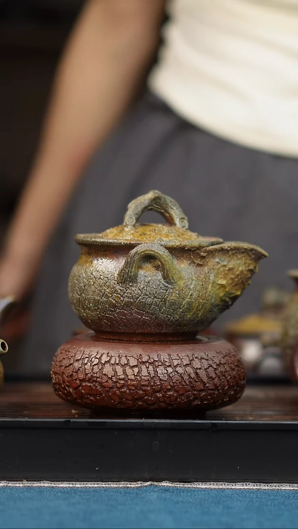 茶壶紫砂柴烧紫砂 全手宝瓶
