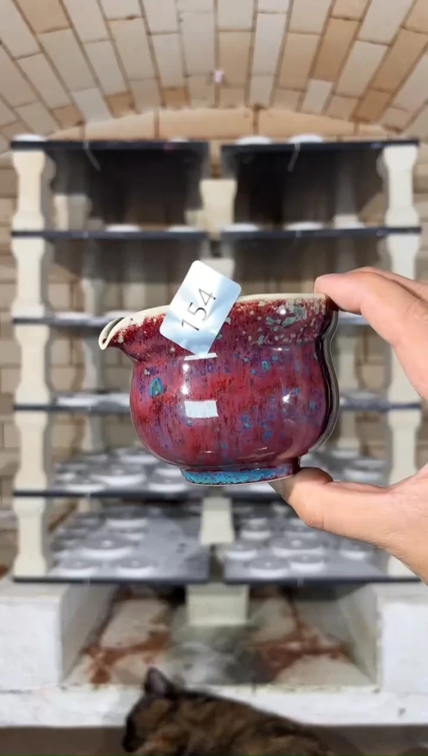 杯精品窑变钧瓷茶器