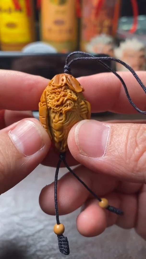【闪购商品】橄榄核手串/手链4-钟馗单籽一颗