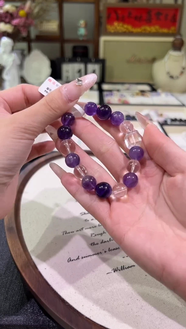 未镶嵌手链水晶天然水晶 多样性发其一