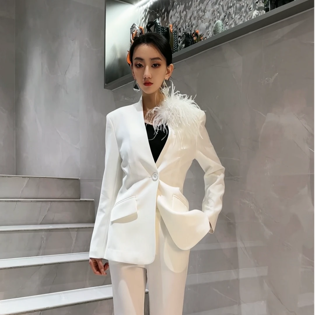 EF/意爱芙气质显瘦原创设计西装外套SM10001