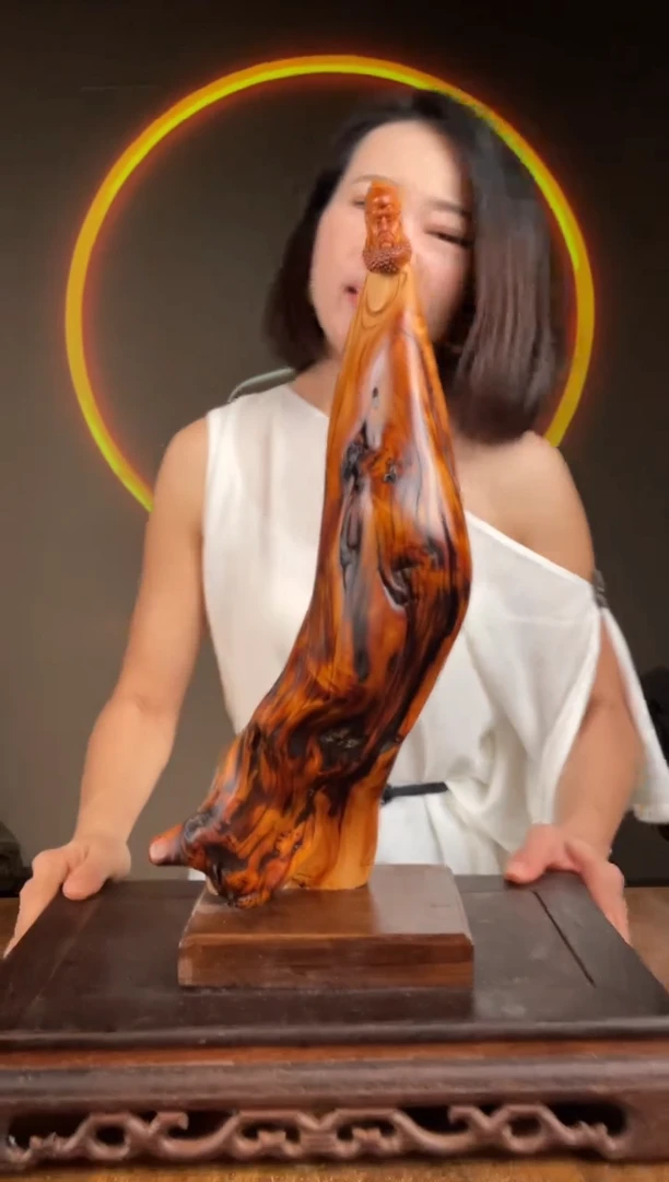 柏木（崖柏）手工摆件,先抢先得! 编号:170