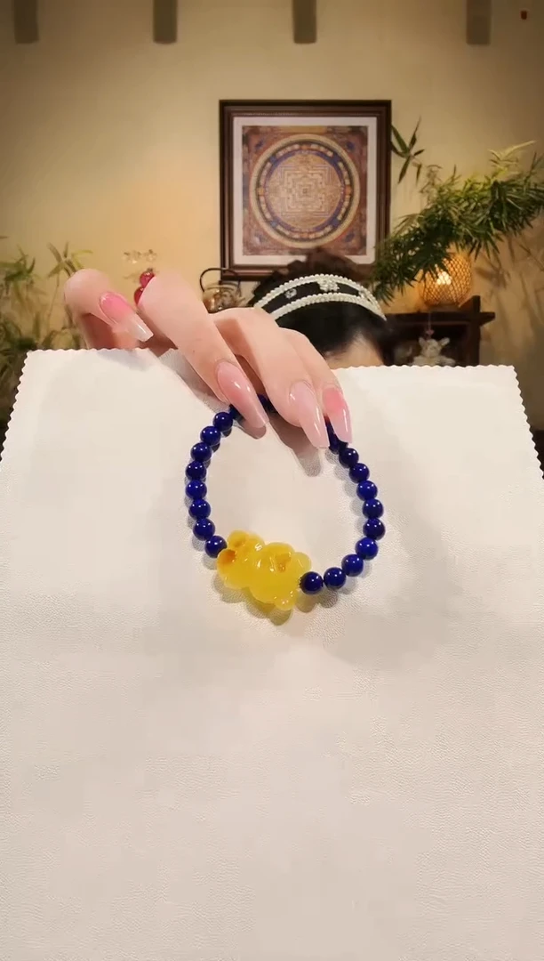 未镶嵌青金石手链手链