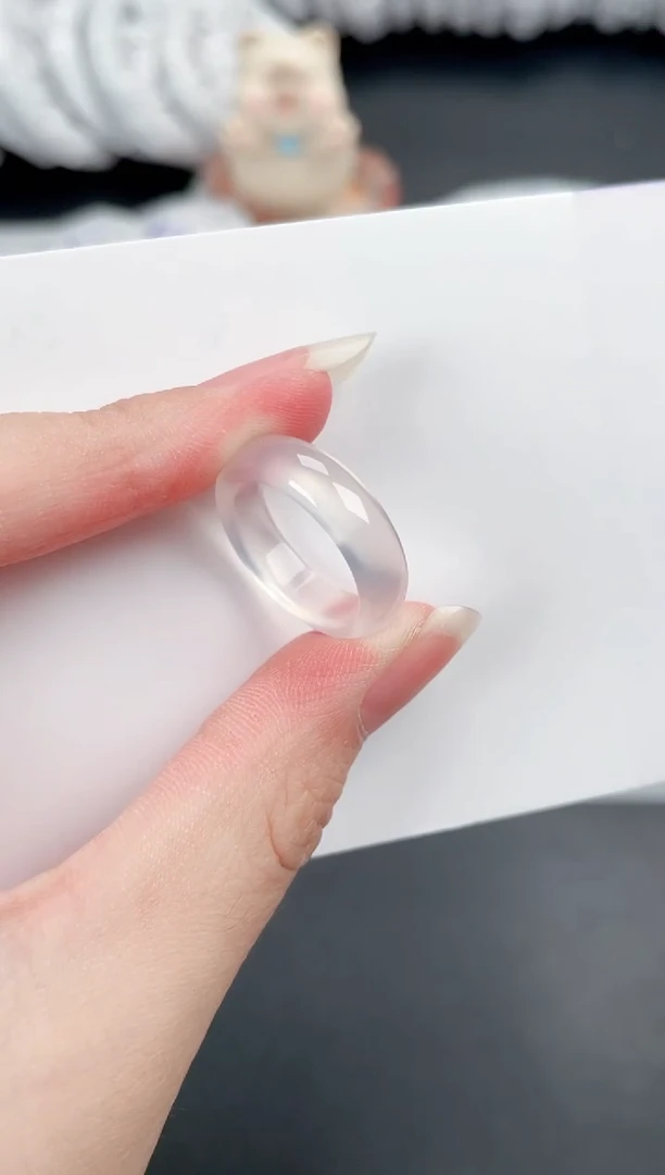 石英质玉未镶嵌戒指888