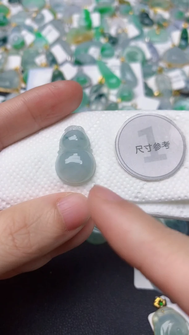 颈饰未镶嵌翡翠天然缅甸A货翡翠