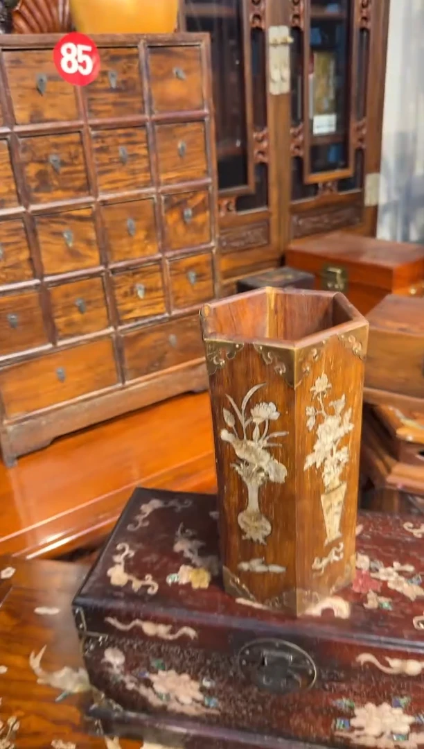 木花瓶高黄笔筒188.8888888