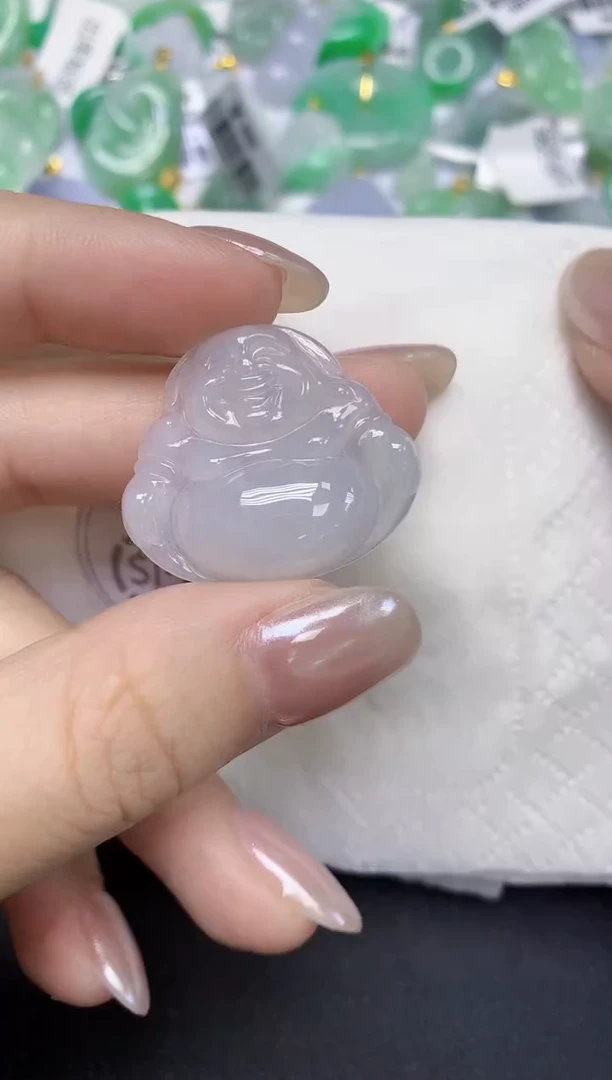 翡翠未镶嵌颈饰天然缅甸翡翠A货百元以上9元证书费自理