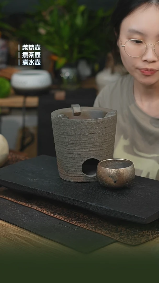 炭炉一炉一龙窑禅定杯