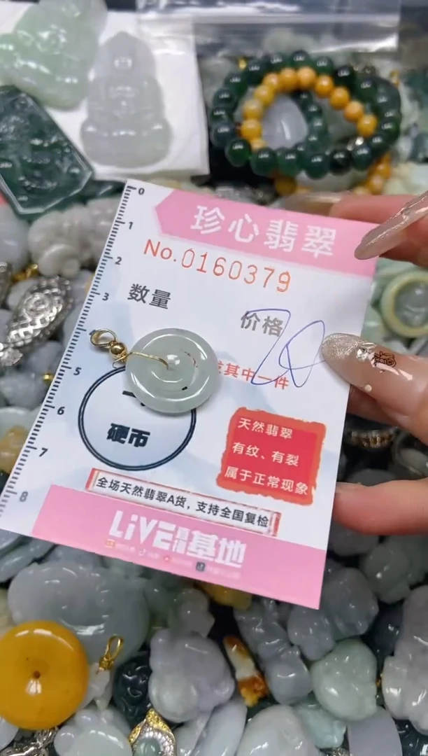 【闪购商品】翡翠颈饰未镶嵌闪购0160379