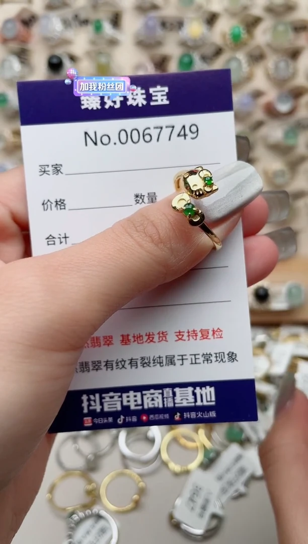 【闪购商品】翡翠戒指银S925镶嵌............