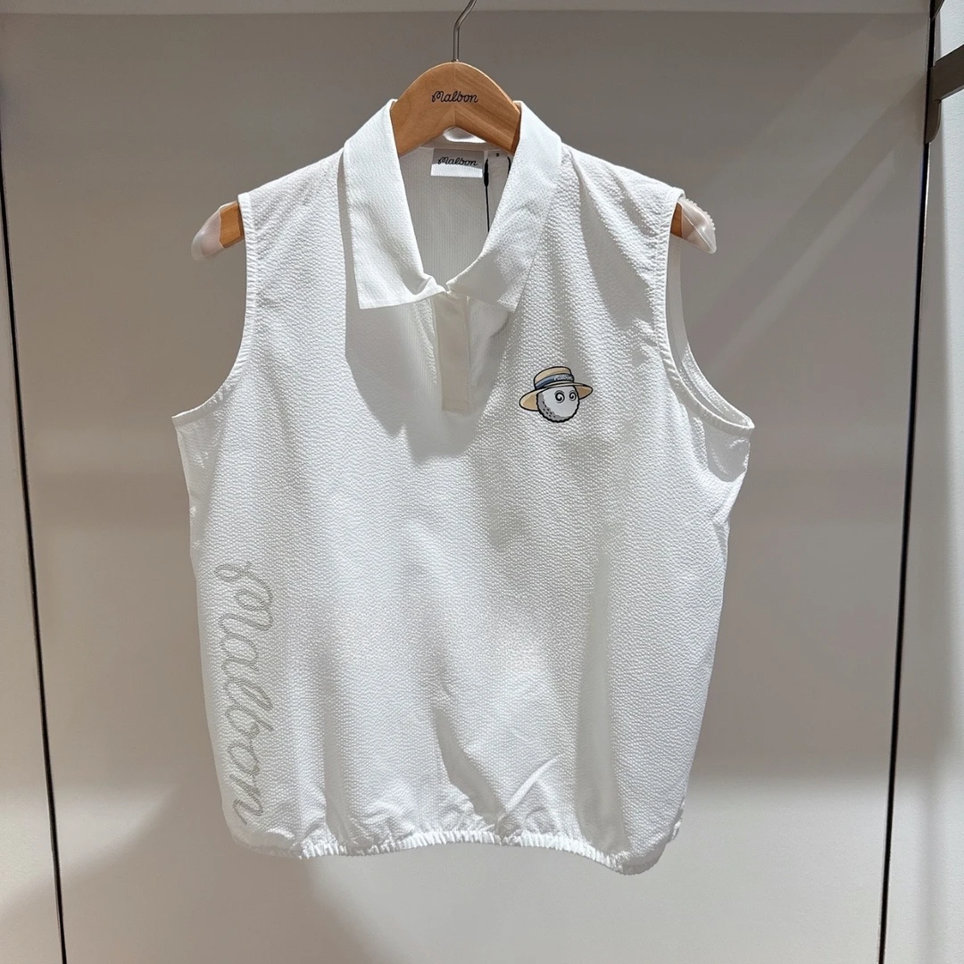 MAL*25新款夏季高尔夫/无袖背心防晒服/轻薄透气速干运动百搭