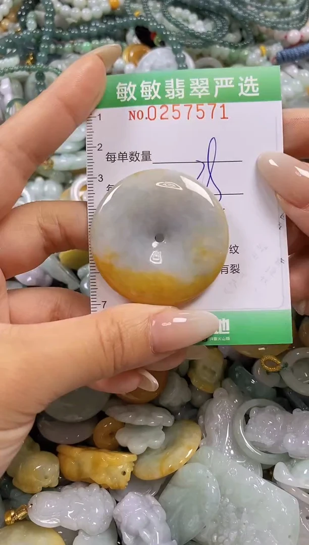 翡翠未镶嵌颈饰闪购0257571