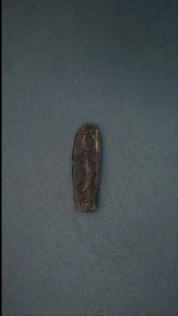 沉香吊坠6.8g正区芽庄老料挂坠