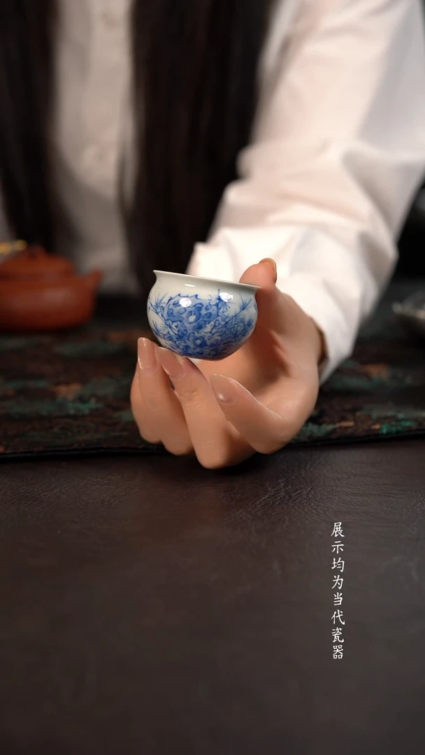 聚澜堂灵石竹子小缸杯
