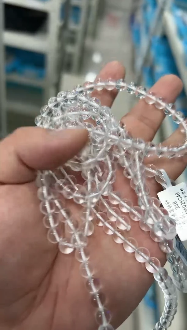 【闪购商品】水晶项链未镶嵌YM119约6mm多样性发一件