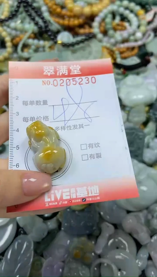 颈饰未镶嵌翡翠闪购0205230