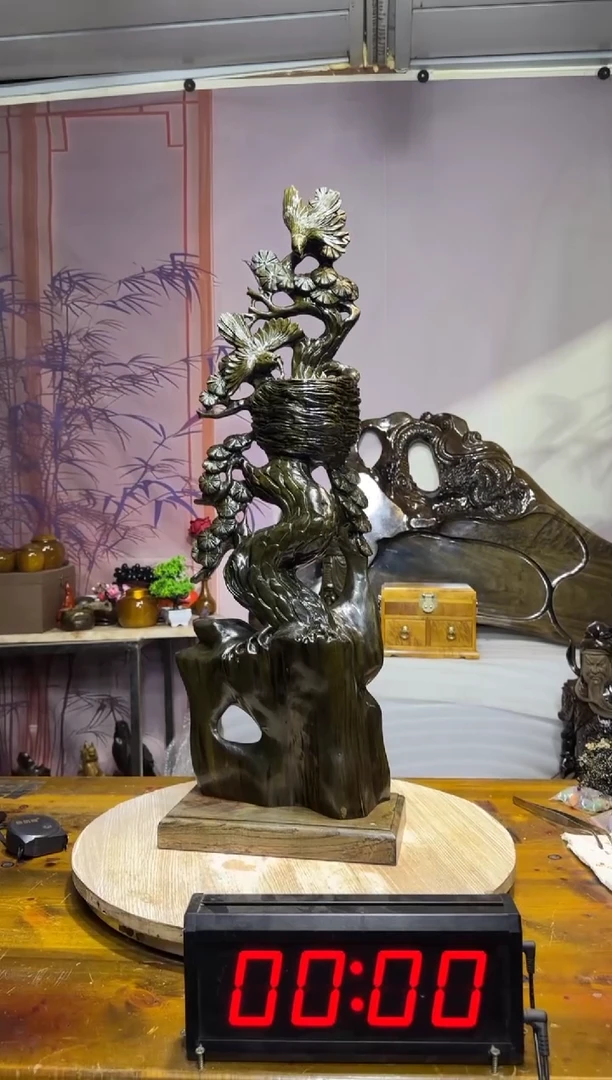 金丝楠金丝楠木雕刻摆件