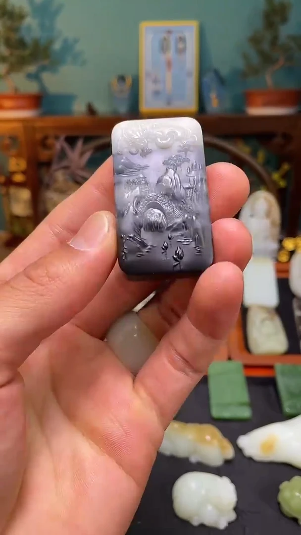 未镶嵌和田玉挂件吊坠