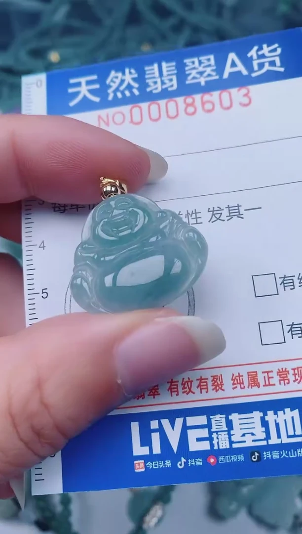 颈饰未镶嵌翡翠00008603