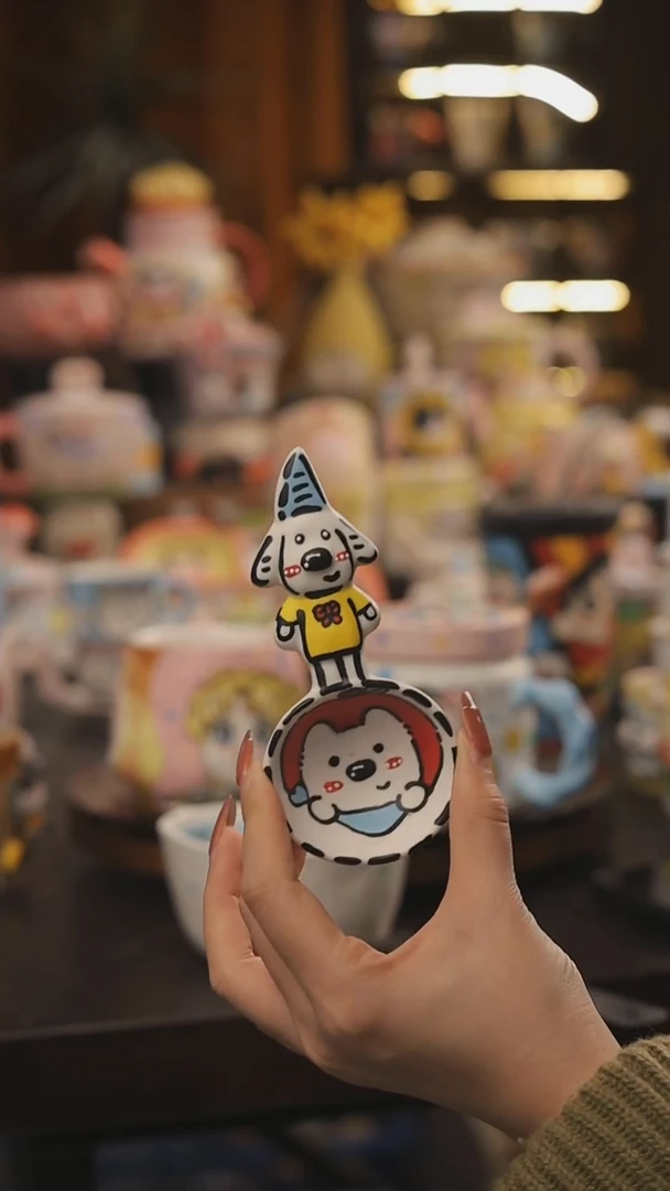 景德镇釉下彩绘设计师款式陶瓷