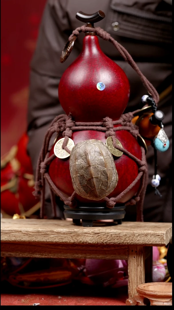 960号纯手工制作天然大漆真葫芦