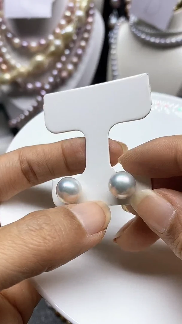 【闪购商品】淡水珍珠耳饰未镶嵌多人