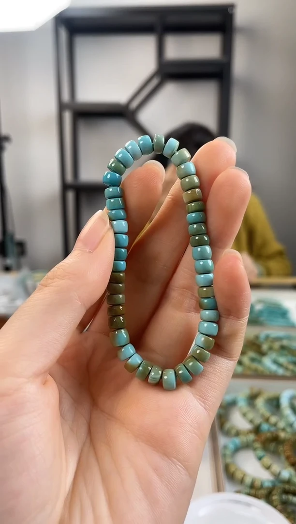 【闪购商品】绿松石珠宝奇石未镶嵌6+mm