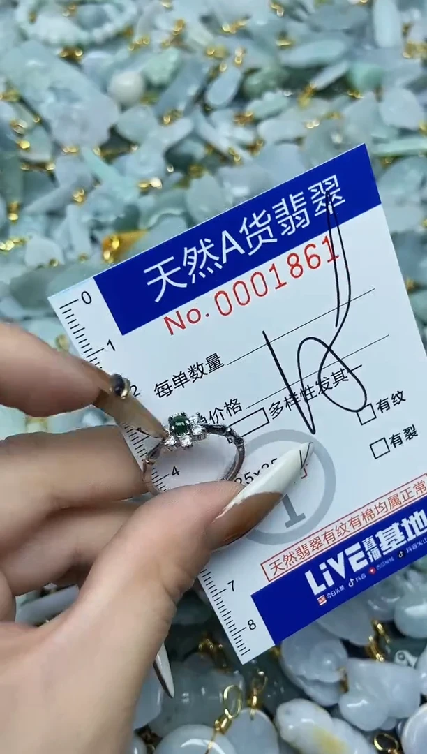 【闪购商品】翡翠颈饰未镶嵌天然A货翡翠