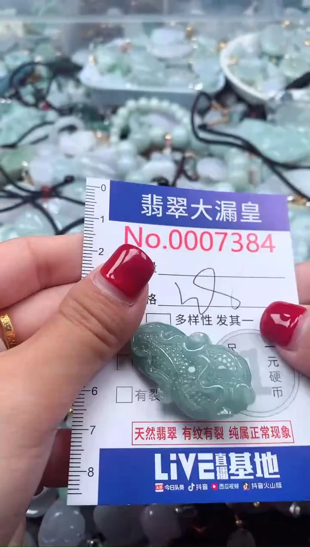 颈饰未镶嵌翡翠7384