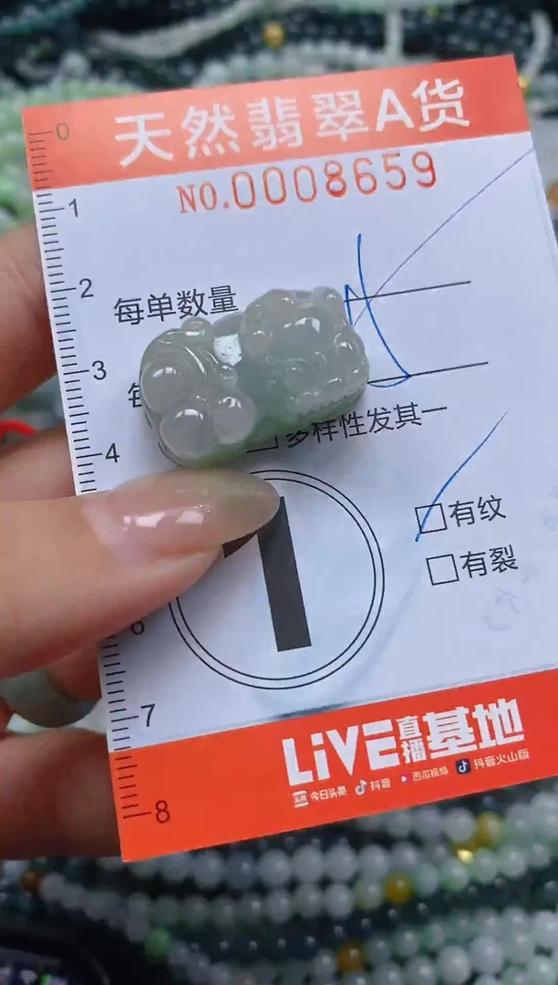 颈饰未镶嵌翡翠闪购0008659