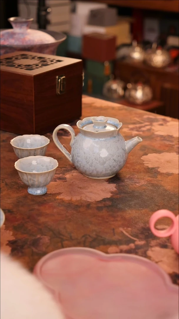 【闪购商品】陶瓷茶具（无礼盒无茶盘）@@A11975